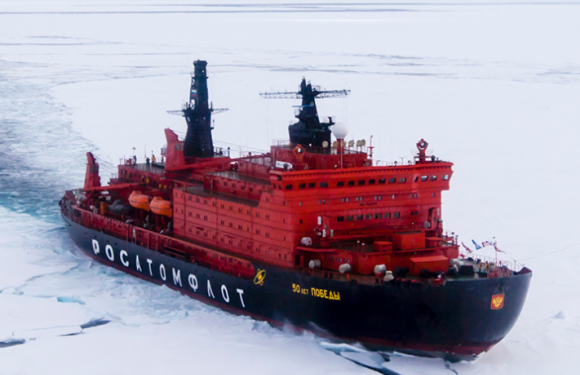北极点90度首航破冰之旅(16天）